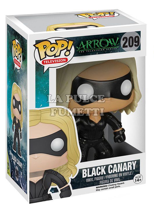 GREEN ARROW TV: BLACK CANARY - VINYL FIGURE #   209 - POP FUNKO